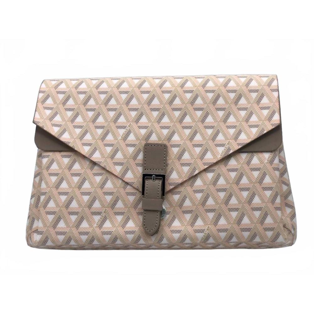 NEW LANCASTER ikon medium crossbody in beige